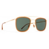 Mykita - Hanno - Lite - Oro Ambra Scuro Verde - Metal Collection - Occhiali da Sole - Mykita Eyewear