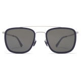 Mykita - Hanno - Lite - Argento Blu Scuro Nero - Metal Collection - Occhiali da Sole - Mykita Eyewear