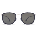 Mykita - Hanno - Lite - Silver Dark Blue Black - Metal Collection - Sunglasses - Mykita Eyewear