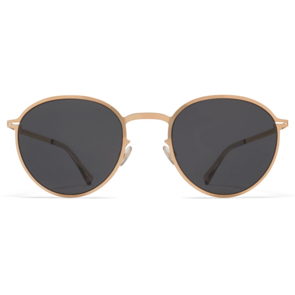 Mykita - Kasimir - Lite - Champagne Gold Dark Grey - Metal Collection - Sunglasses - Mykita Eyewear