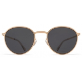 Mykita - Kasimir - Lite - Champagne Gold Dark Grey - Metal Collection - Sunglasses - Mykita Eyewear