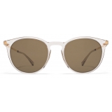 Mykita - Keelut - Lite - Champagne Gold Brown - Acetate Collection - Sunglasses - Mykita Eyewear