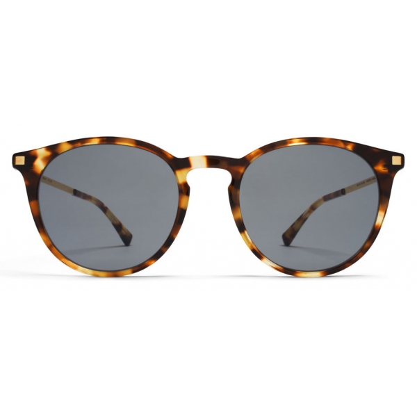 Mykita - Keelut - Lite - Cocoa Gold Dark Blue - Acetate Collection - Sunglasses - Mykita Eyewear