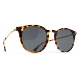 Mykita - Keelut - Lite - Cacao Oro Blu Scuro - Acetate Collection - Occhiali da Sole - Mykita Eyewear