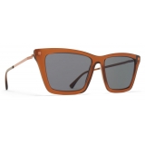 Mykita - Kiska - Lite - Topaz Copper Grey - Acetate Collection - Sunglasses - Mykita Eyewear