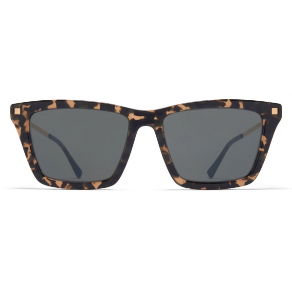 Mykita - Kiska - Lite - Antigua Oro Champagne Nero - Acetate Collection - Occhiali da Sole - Mykita Eyewear