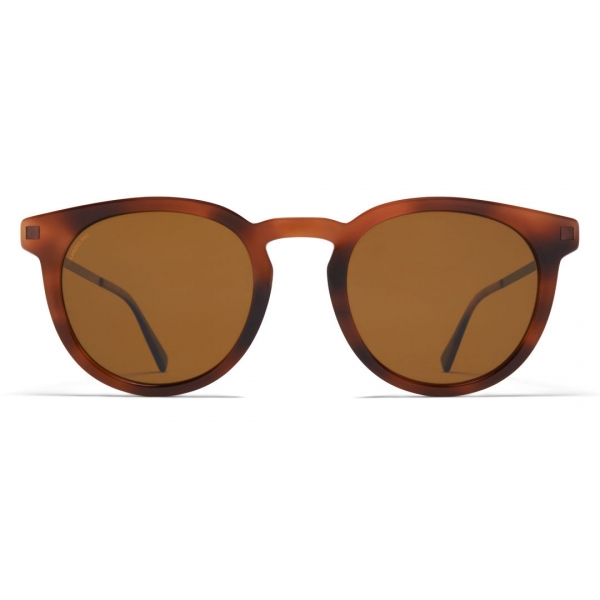 Mykita - Lahti - Lite - Mocca Amber Brown - Acetate Collection - Sunglasses - Mykita Eyewear