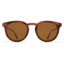 Mykita - Lahti - Lite - Mocca Amber Brown - Acetate Collection - Sunglasses - Mykita Eyewear