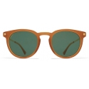 Mykita - Lahti - Lite - Dark Brown Gold Green - Acetate Collection - Sunglasses - Mykita Eyewear