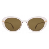 Mykita - Luava - Lite - Champagne Gold Brown - Acetate Collection - Sunglasses - Mykita Eyewear