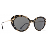 Mykita - Luava - Lite - Antigua Champagne Gold Black - Acetate Collection - Sunglasses - Mykita Eyewear