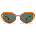 Mykita - Luava - Lite - Ambra Scuro Verde Scuro - Acetate Collection - Occhiali da Sole - Mykita Eyewear