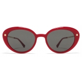 Mykita - Luava - Lite - Rosso Oro Grigio Scuro - Acetate Collection - Occhiali da Sole - Mykita Eyewear