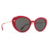 Mykita - Luava - Lite - Rosso Oro Grigio Scuro - Acetate Collection - Occhiali da Sole - Mykita Eyewear