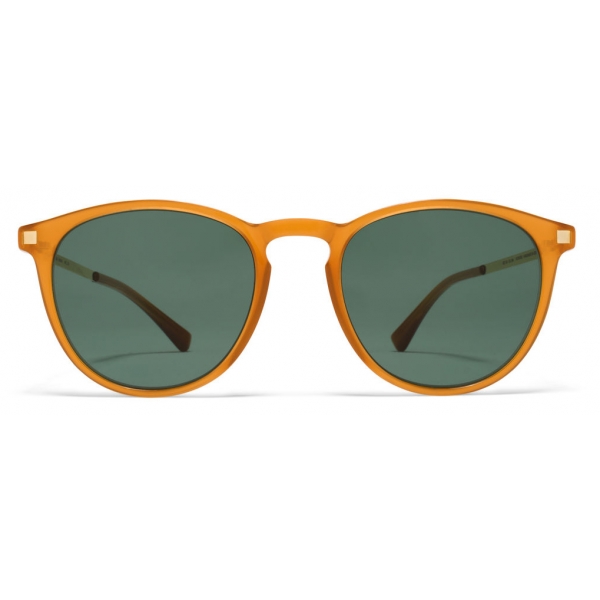 Mykita - Nukka - Lite - Ambra Scuro Verde Scuro - Acetate Collection - Occhiali da Sole - Mykita Eyewear