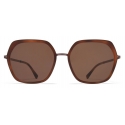 Mykita - Valda - Lite - Mocca Zanzibar Brown - Metal Collection - Sunglasses - Mykita Eyewear