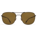 Mykita - Vito - Lite - Black Brown - Metal Collection - Sunglasses - Mykita Eyewear