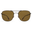 Mykita - Vito - Lite - Nero Marrone - Metal Collection - Occhiali da Sole - Mykita Eyewear