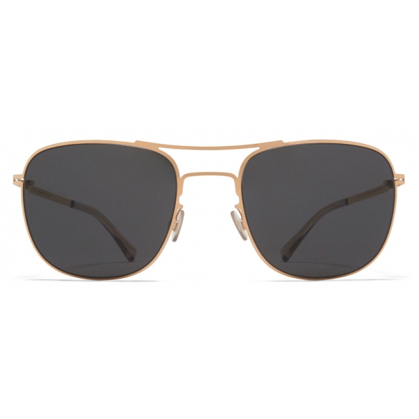 Mykita - Vito - Lite - Champagne Gold Dark Grey - Metal Collection - Sunglasses - Mykita Eyewear