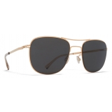 Mykita - Vito - Lite - Champagne Gold Dark Grey - Metal Collection - Sunglasses - Mykita Eyewear