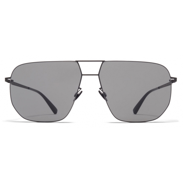 Mykita - Hiroto - Lessrim - Black Grey - Metal Collection - Sunglasses - Mykita Eyewear