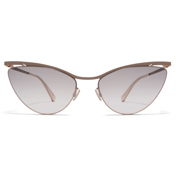 Mykita - Mizuho - Lessrim - Champagne Gold Taupe Grey - Metal Collection - Sunglasses - Mykita Eyewear