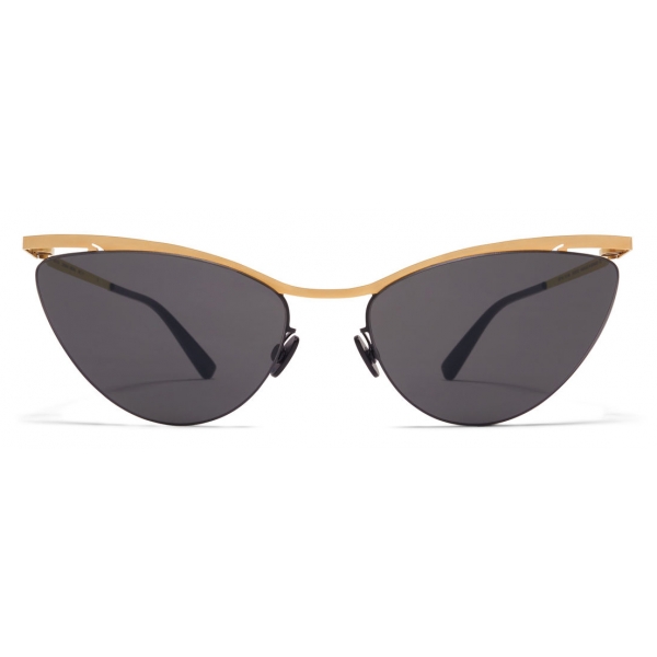 Mykita - Mizuho - Lessrim - Gold Black Dark Grey - Metal Collection - Sunglasses - Mykita Eyewear