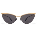 Mykita - Mizuho - Lessrim - Gold Black Dark Grey - Metal Collection - Sunglasses - Mykita Eyewear