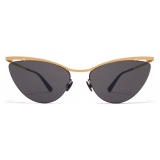 Mykita - Mizuho - Lessrim - Gold Black Dark Grey - Metal Collection - Sunglasses - Mykita Eyewear