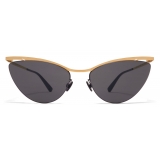 Mykita - Mizuho - Lessrim - Oro Nero Grigio Scuro - Metal Collection - Occhiali da Sole - Mykita Eyewear