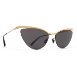 Mykita - Mizuho - Lessrim - Gold Black Dark Grey - Metal Collection - Sunglasses - Mykita Eyewear