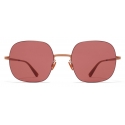 Mykita - Momo - Lessrim - Shiny Copper Purple - Metal Collection - Sunglasses - Mykita Eyewear