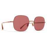 Mykita - Momo - Lessrim - Shiny Copper Purple - Metal Collection - Sunglasses - Mykita Eyewear