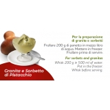 Bacco - Tipicità al Pistacchio - Pan of Pistachio Paste - For Granite and Pistachio Milk - 200 g