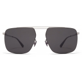 Mykita - Raidon - Lessrim - Argento Nero Grigio Scuro - Metal Collection - Occhiali da Sole - Mykita Eyewear