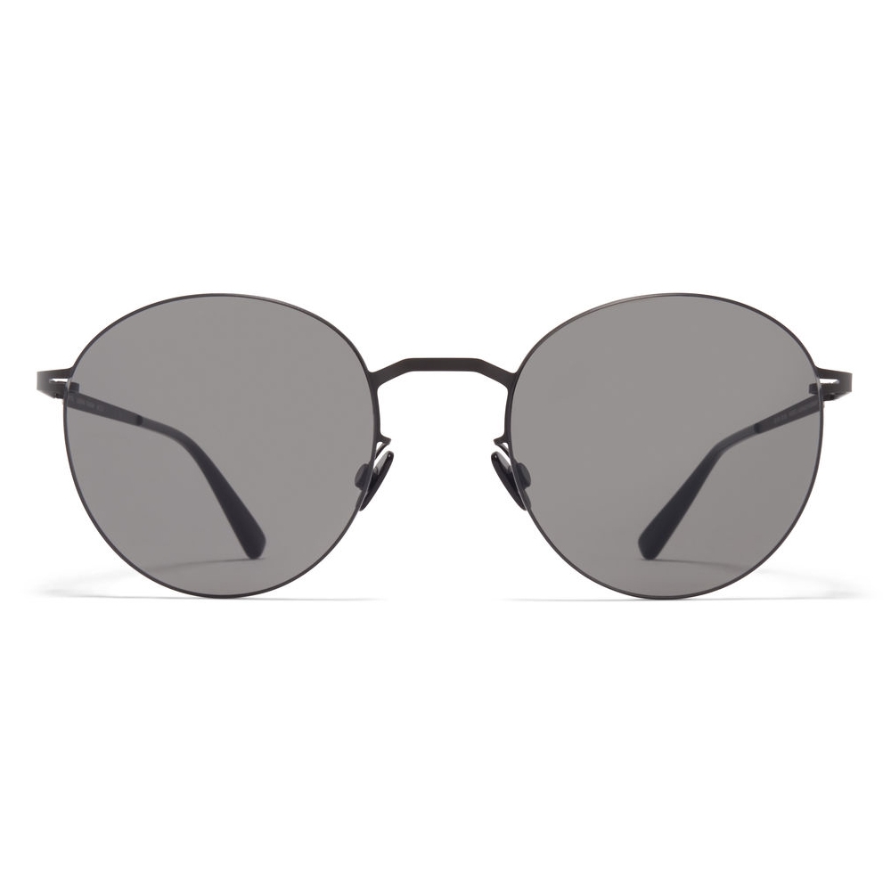 Mykita - Tomomi - Lessrim - Black Grey - Metal Collection - Sunglasses ...