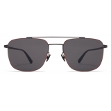 Mykita - Yuuto - Lessrim - Nero Arancione Grigio Scuro - Metal Collection - Occhiali da Sole - Mykita Eyewear