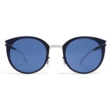 Mykita - Dodo - Mykita First - Argento Blu - Metal Collection - Occhiali da Sole - Mykita Eyewear