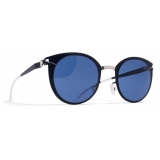 Mykita - Dodo - Mykita First - Argento Blu - Metal Collection - Occhiali da Sole - Mykita Eyewear