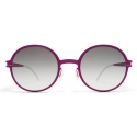 Mykita - Flamingo - Mykita First - Lilla Nero - Metal Collection - Occhiali da Sole - Mykita Eyewear