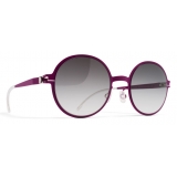 Mykita - Flamingo - Mykita First - Lilla Nero - Metal Collection - Occhiali da Sole - Mykita Eyewear