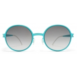 Mykita - Flamingo - Mykita First - Turchese Nero - Metal Collection - Occhiali da Sole - Mykita Eyewear