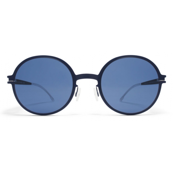 Mykita - Flamingo - Mykita First - Night Blue - Metal Collection - Sunglasses - Mykita Eyewear