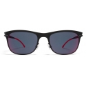 Mykita - Jaguar - Mykita First - Black Scarlet Flash - Metal Collection - Sunglasses - Mykita Eyewear
