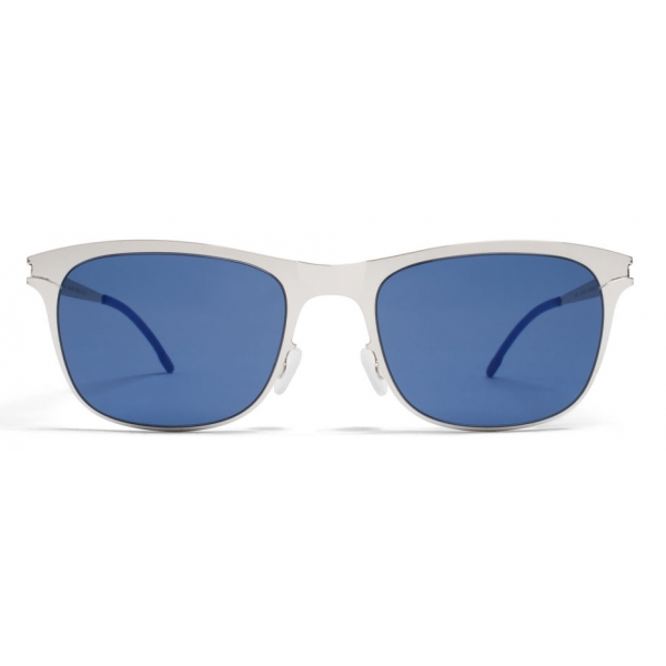 Mykita - Jaguar - Mykita First - Argento Blu - Metal Collection - Occhiali da Sole - Mykita Eyewear