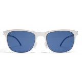 Mykita - Jaguar - Mykita First - Argento Blu - Metal Collection - Occhiali da Sole - Mykita Eyewear