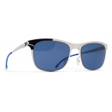 Mykita - Jaguar - Mykita First - Argento Blu - Metal Collection - Occhiali da Sole - Mykita Eyewear