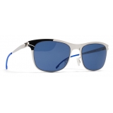 Mykita - Jaguar - Mykita First - Silver Blue - Metal Collection - Sunglasses - Mykita Eyewear