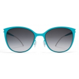 Mykita - Kea - Mykita First - Turquoise Black - Metal Collection - Sunglasses - Mykita Eyewear