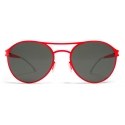 Mykita - Sparrow - Mykita First - Rosso Nero - Metal Collection - Occhiali da Sole - Mykita Eyewear